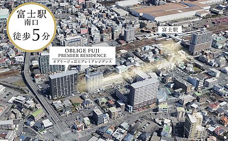 富士駅南口より徒歩5分