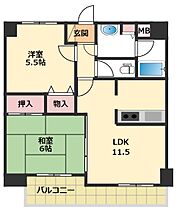 ベルアーバニティ加古川I 302 ｜ 兵庫県加古川市加古川町美乃利6-1（賃貸マンション2LDK・3階・50.03㎡） その2