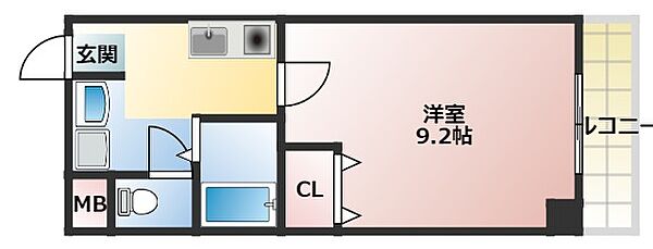 メゾンKAGURA ｜兵庫県加古川市尾上町安田(賃貸アパート1K・2階・27.36㎡)の写真 その2