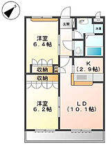 サンタモーレ 103 ｜ 兵庫県加古川市野口町野口1041（賃貸アパート2LDK・1階・57.85㎡） その2