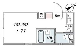 間取図画像 ワンルーム