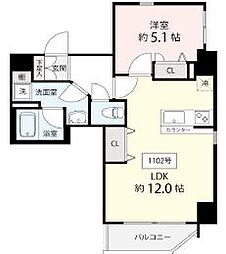 アトレ東葛西 1LDKの間取図画像