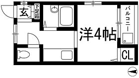 花屋敷日進ビル  ｜ 兵庫県川西市花屋敷1丁目（賃貸マンション1K・2階・15.07㎡） その2