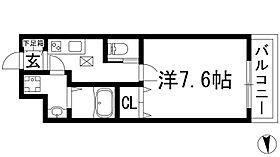 リトラル西宮北  ｜ 兵庫県西宮市上ケ原五番町（賃貸アパート1K・3階・25.67㎡） その2