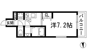 リトラル西宮北  ｜ 兵庫県西宮市上ケ原五番町（賃貸アパート1K・1階・25.85㎡） その2