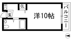 メゾンジョイ  ｜ 大阪府池田市石橋2丁目（賃貸マンション1R・3階・21.00㎡） その2