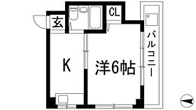 スタジオ・アイ箕面  ｜ 大阪府箕面市半町4丁目（賃貸マンション1K・3階・21.00㎡） その2