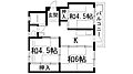 宝梅園団地1号4階3.8万円