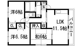 グリーンフォーレスト伊丹A棟  ｜ 兵庫県伊丹市荒牧2丁目（賃貸アパート3LDK・2階・68.75㎡） その2