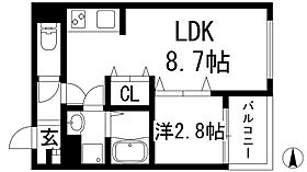 仮）清荒神3丁目共同住宅A棟  ｜ 兵庫県宝塚市清荒神3丁目（賃貸アパート1LDK・2階・29.34㎡） その2