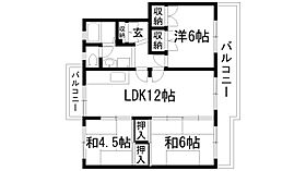 中山五月台14号棟  ｜ 兵庫県宝塚市中山五月台5丁目（賃貸マンション3LDK・5階・74.00㎡） その2