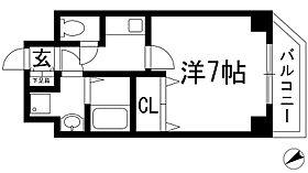 エテルノ甲東園  ｜ 兵庫県西宮市段上町2丁目（賃貸マンション1K・1階・22.59㎡） その2