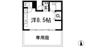 ビオレータ宝塚  ｜ 兵庫県宝塚市川面3丁目（賃貸マンション1R・1階・20.22㎡） その2