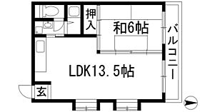 兵庫県西宮市門戸荘（賃貸マンション1LDK・4階・40.00㎡） その2