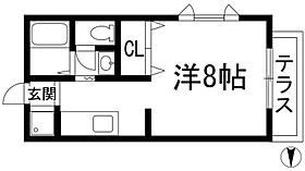 シティハウス逆瀬川  ｜ 兵庫県宝塚市逆瀬川2丁目（賃貸アパート1K・1階・27.08㎡） その2