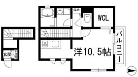 Tausend Clair  ｜ 兵庫県宝塚市小林2丁目（賃貸アパート1R・2階・37.40㎡） その2