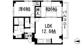 ラピーヌ2  ｜ 兵庫県西宮市松籟荘（賃貸マンション2LDK・3階・50.17㎡） その2