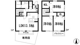 Excella見野Ｂ棟  ｜ 兵庫県川西市見野3丁目（賃貸テラスハウス3LDK・1階・79.37㎡） その2