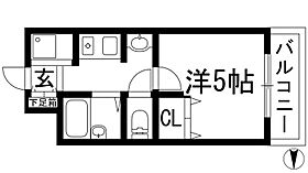 ステラハウス4-500  ｜ 兵庫県西宮市門前町（賃貸アパート1K・2階・19.20㎡） その2