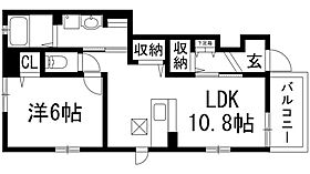 プラシード宝塚  ｜ 兵庫県宝塚市山本丸橋2丁目（賃貸アパート1LDK・1階・42.50㎡） その2