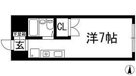 サンシャインハイツ  ｜ 兵庫県川西市中央町（賃貸アパート1K・2階・20.00㎡） その2