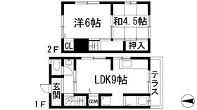 前田景利貸家8丁目  ｜ 兵庫県伊丹市荻野8丁目（賃貸テラスハウス2LDK・1階・49.68㎡） その2