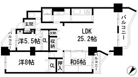 カネボウ宝塚グリーンマンション  ｜ 兵庫県宝塚市川面5丁目（賃貸マンション3LDK・7階・99.80㎡） その2