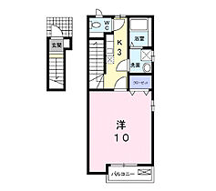 プラシード 203 ｜ 神奈川県小田原市成田311-1（賃貸アパート1K・2階・36.54㎡） その2