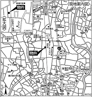 地図を拡大表示