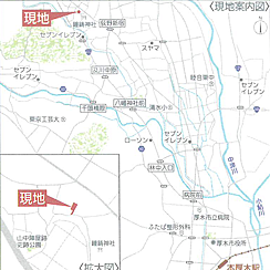 地図を拡大表示