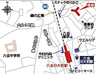 地図を拡大表示