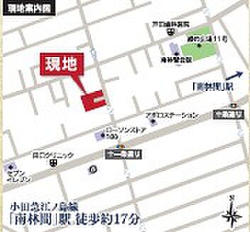 地図を拡大表示