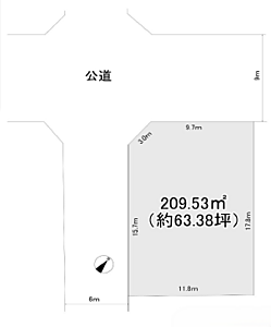 区画図：図面と現況が異なる場合は現況優先といたします。