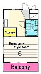 間取図画像 ワンルーム