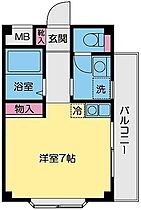 インペリアル富士 4-A ｜ 東京都町田市鶴川５丁目5-10（賃貸マンション1R・4階・21.09㎡） その2