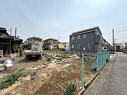 草加市清門2丁目　土地面積39坪超　建築条件なし売地