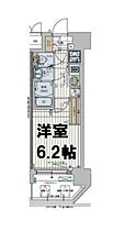 ファーストフィオーレ天王寺筆ケ崎EYE 302 ｜ 大阪府大阪市天王寺区筆ケ崎町1-1（賃貸マンション1K・3階・22.03㎡） その2