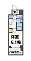 プレサンスタワーナンバウエスト7階6.9万円