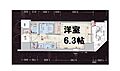 プレサンス心斎橋ザ・スタイル3階6.2万円
