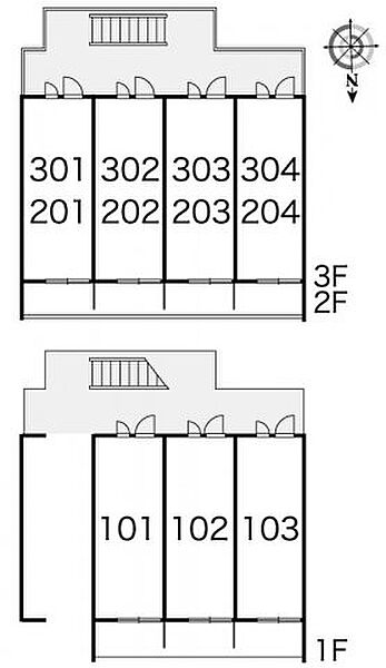 レオパレスロワール千本 102｜大阪府大阪市西成区千本南1丁目(賃貸マンション1K・1階・19.87㎡)の写真 その4