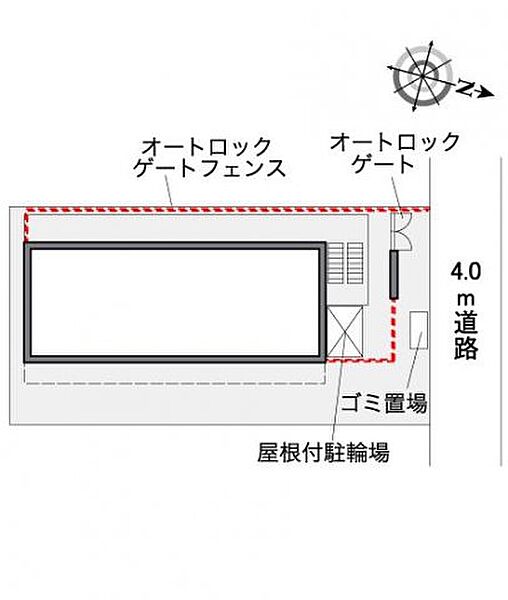 レオパレスベルローズ 105｜大阪府大阪市淀川区新高1丁目(賃貸マンション1K・1階・20.00㎡)の写真 その3