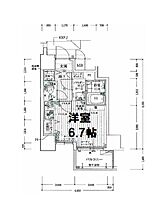 アドバンス心斎橋グランガーデン  ｜ 大阪府大阪市中央区瓦屋町1丁目（賃貸マンション1R・3階・22.72㎡） その2