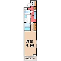 栃木県鹿沼市蓬莱町（賃貸アパート1K・1階・32.22㎡） その2