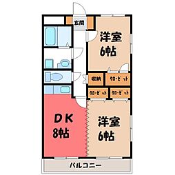 JR東北本線 宇都宮駅 バス10分 今泉8丁目下車 徒歩1分