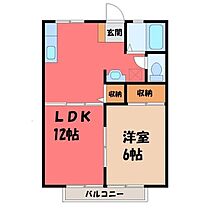 栃木県宇都宮市御幸本町（賃貸アパート1LDK・2階・40.92㎡） その2