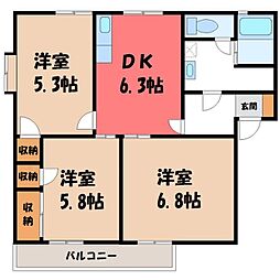 JR東北新幹線 宇都宮駅 バス12分 竹林西下車 徒歩6分