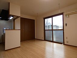 JR東北本線 雀宮駅 徒歩20分の賃貸アパート 2階1LDKのリビング/ダイニング