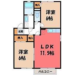 JR東北本線 宇都宮駅 バス15分 東高校前下車 徒歩10分