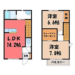 東武宇都宮線 南宇都宮駅 徒歩21分