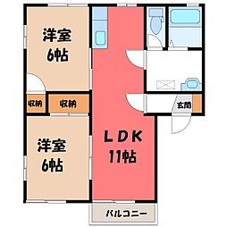 JR日光線 鹿沼駅 徒歩32分